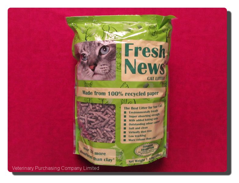 newspaper based litter